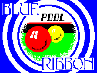3D Pool title screen for ZX Spectrum